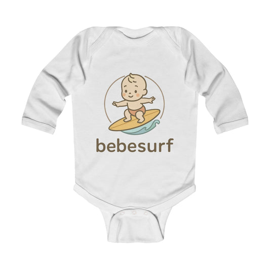 Bebe Surf Long Sleeve Bodysuit - Perfect gift for your little coconuts