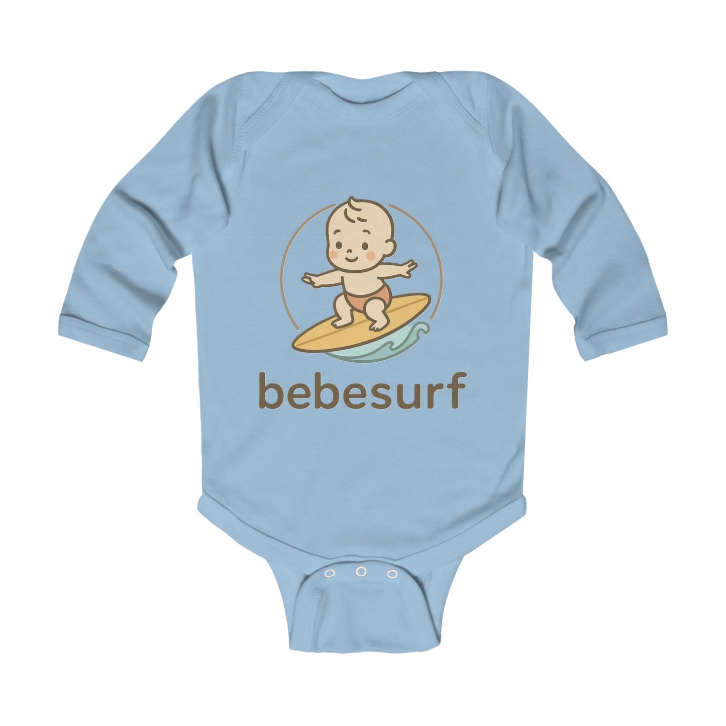 Bebe Surf Long Sleeve Bodysuit - Perfect gift for your little coconuts