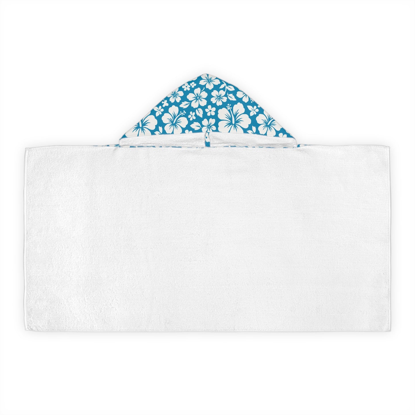 Blue Kids Hooded Beach Towel – Tropical Surf Style