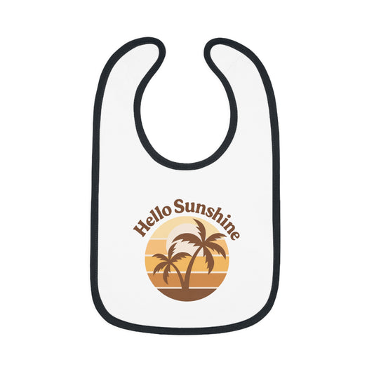 Hello Sunshine Baby Bib – Surf Inspired