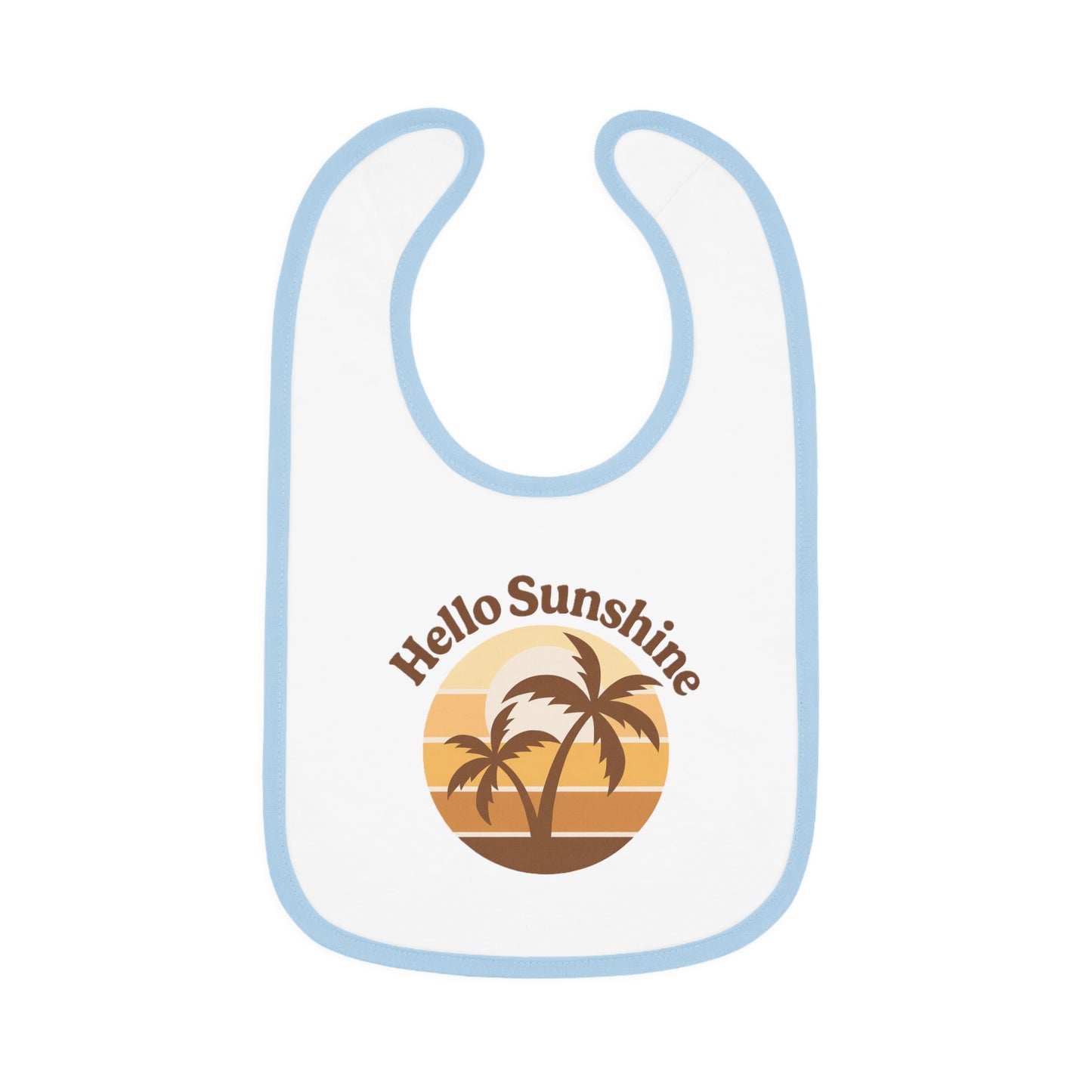 Hello Sunshine Baby Bib – Surf Inspired