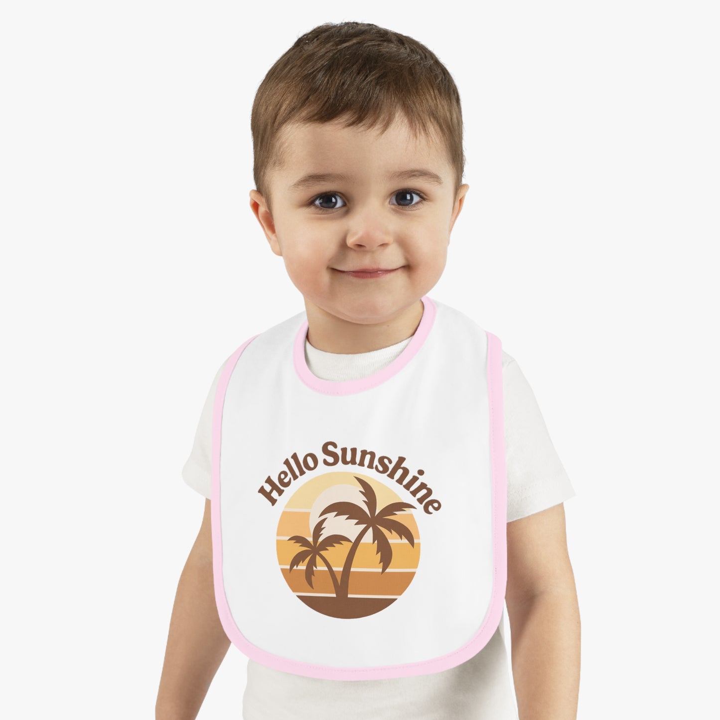 Hello Sunshine Baby Bib – Surf Inspired