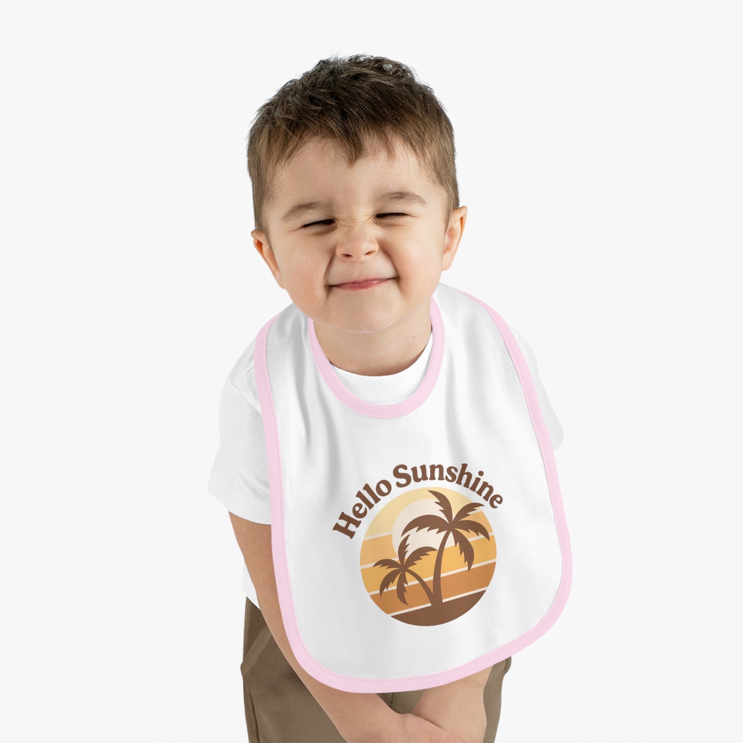 Hello Sunshine Baby Bib – Surf Inspired