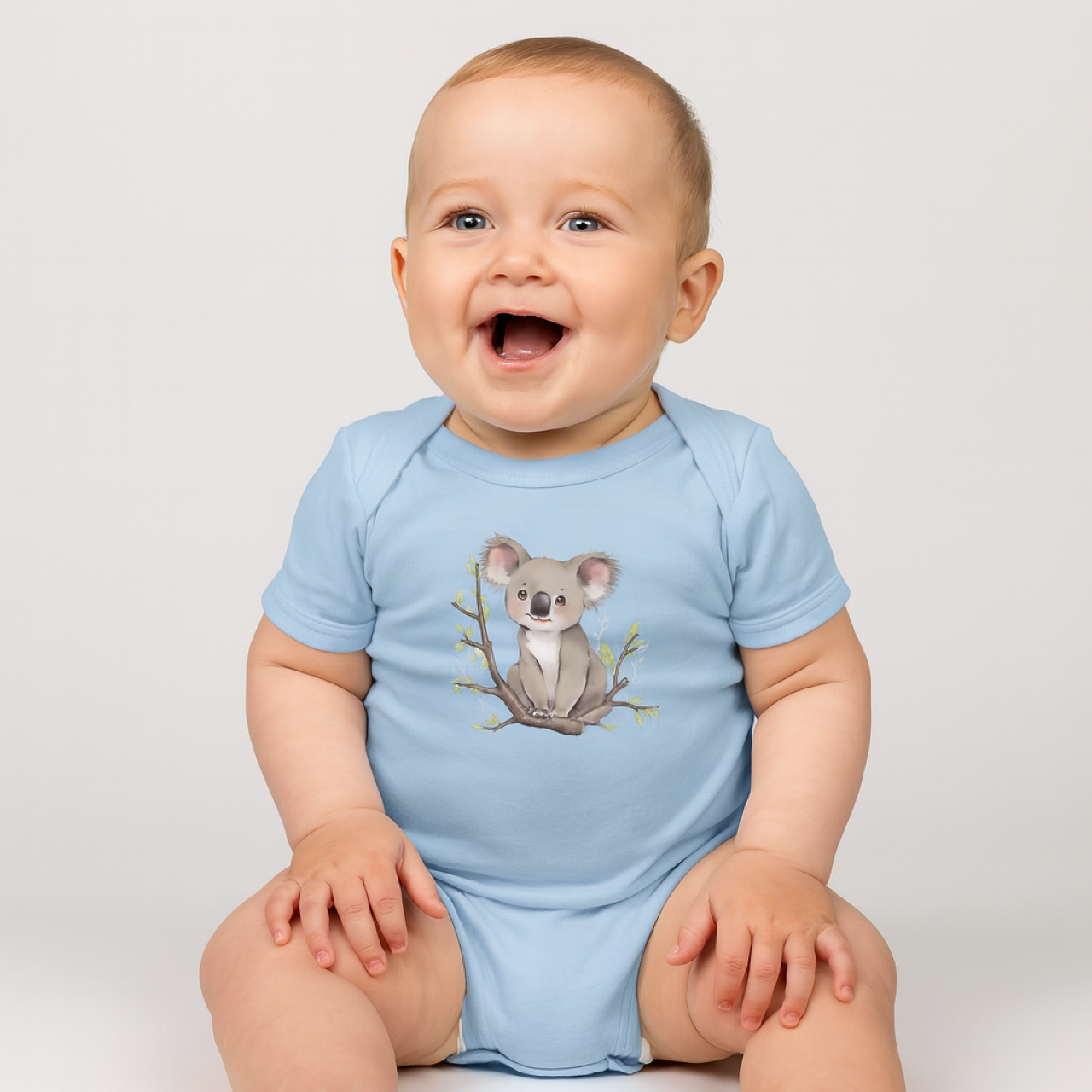 Baby Bodysuit – Happy Koala Adventure