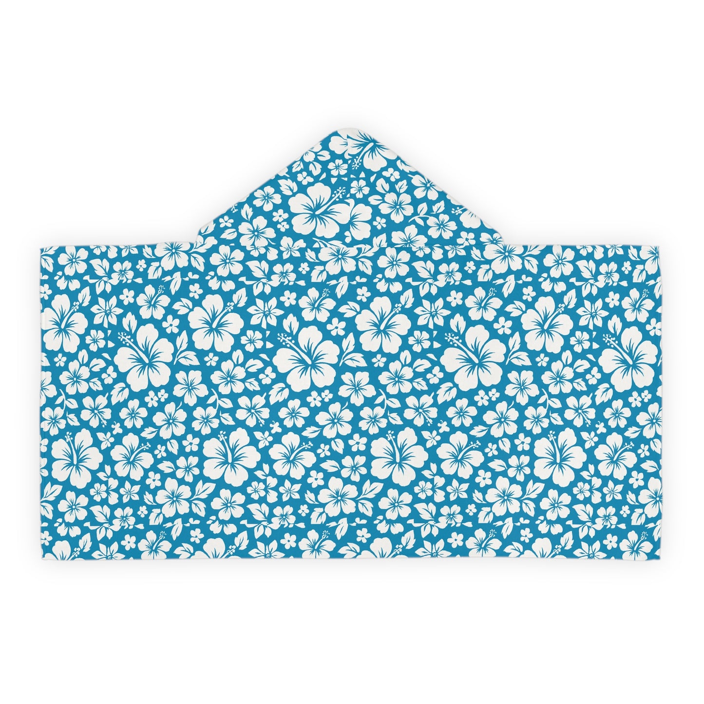Blue Kids Hooded Beach Towel – Tropical Surf Style