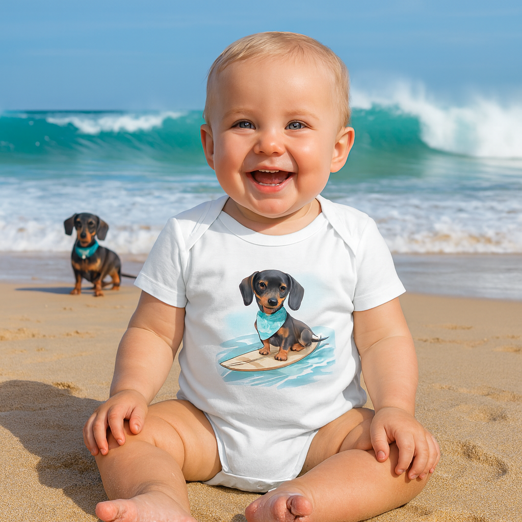 Baby Bodysuit – Coastal Cute for Beachy Babes
