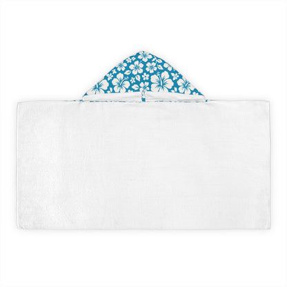 Blue Kids Hooded Beach Towel – Tropical Surf Style