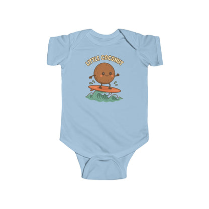 Little Coconut Baby Bodysuit - Joyful Baby Surf Style | Perfect Baby Shower Gift