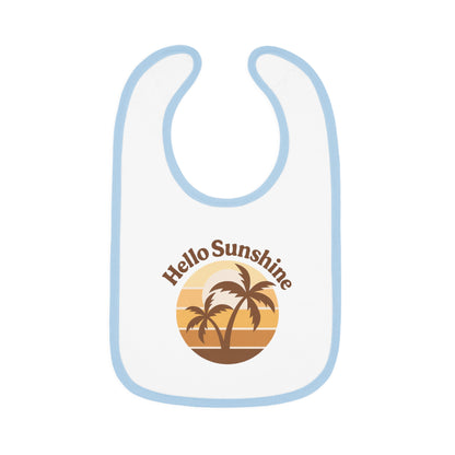 Hello Sunshine Baby Bib – Surf Inspired