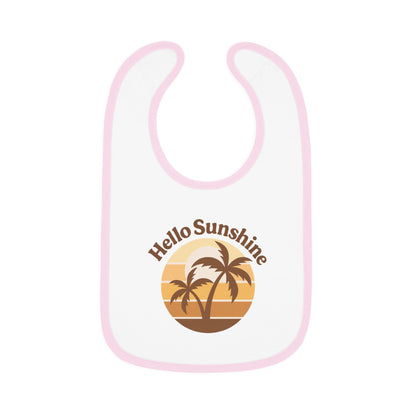 Hello Sunshine Baby Bib – Surf Inspired