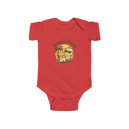 Beach Bum Baby Bodysuit – Cute Summer Infant Onesie for Boys & Girls | Fun Beach Outfit & Baby Shower Gift