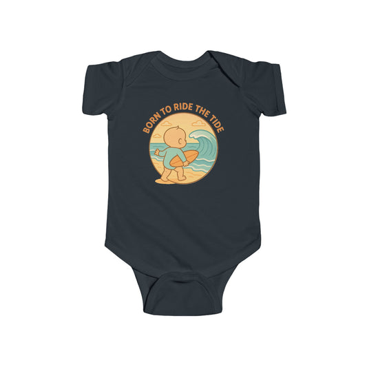 Born to Ride the Tide – Infant Bodysuit